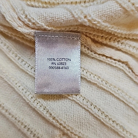 CJ Banks Cardigan Sz 1X Soft Yellow - Picture 9 of 10